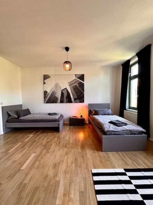 Wohnung In Leipzig Bagian luar foto